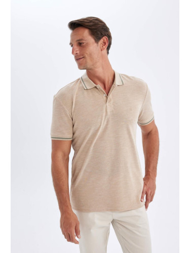 DEFACTO New Regular Fit Short Sleeve Pique Polo T-Shirt