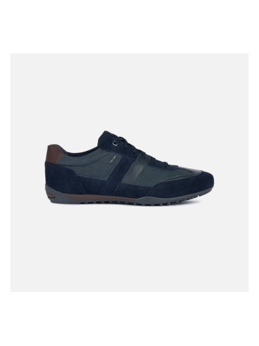 Dark blue men's sneakers Geox Wells - Men's