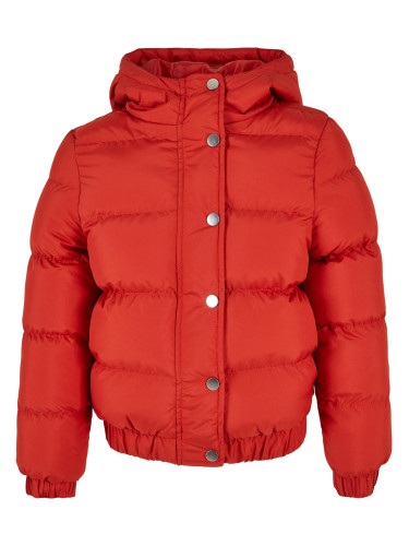 Girls' Puffer Jacket Hoodie