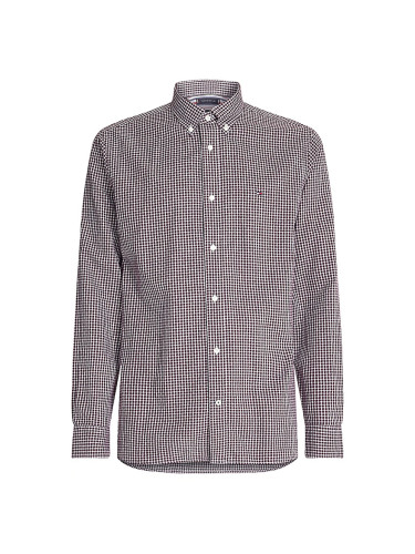 Shirt - Tommy Hilfiger COTTON CASHMERE CHK DOBBY SHIRT grey