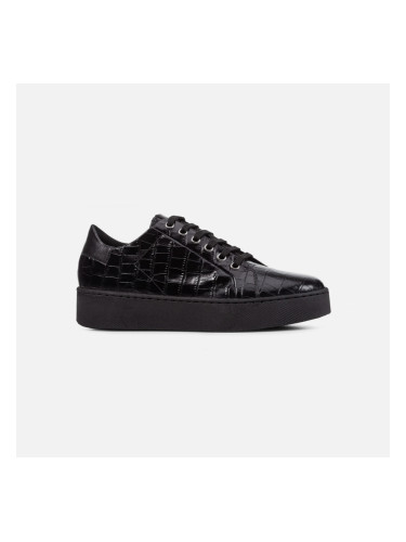 Black women's sneakers Geox Skyely - Women's