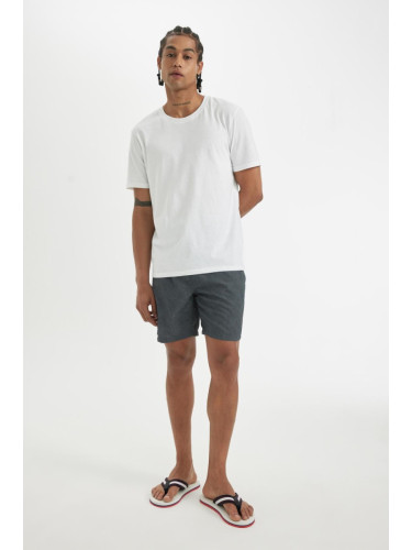 DEFACTO Regular Fit Mesh Lined Short Swim Shorts