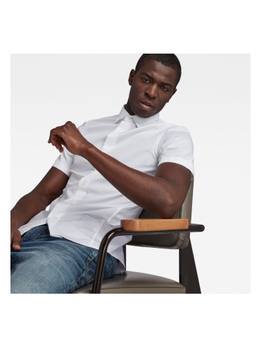 G-STAR Shirt - Dressed super slim shirt with\s white