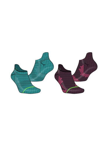 Ponožky Inov-8 Trailfly Sock Low Teal/Purple