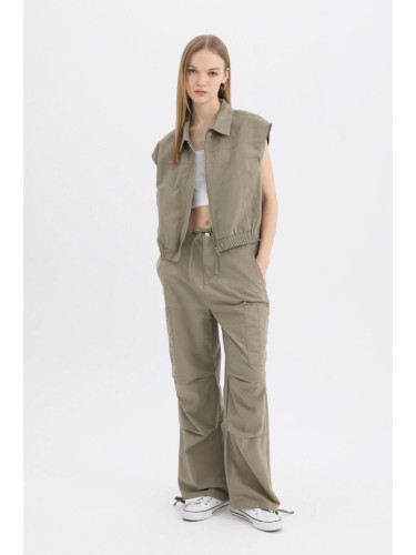 DEFACTO Cool Parachute Gabardine Trousers