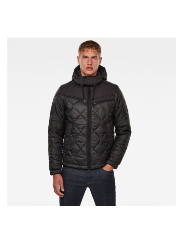 G-STAR Jacket - Attacc heatseal quilted hdd jkt black