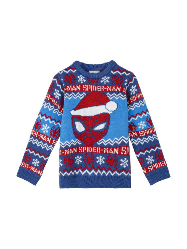 KNITTED JERSEY CHRISTMAS SPIDERMAN