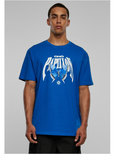 Cobalt blue origami t-shirt