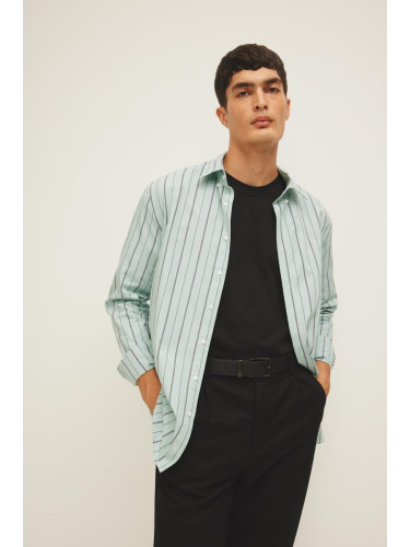 DEFACTO Modern Fit Striped Long Sleeve Shirt