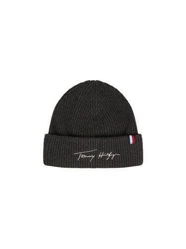 Cap - Tommy Hilfiger TH SIGNATURE BEANIE grey