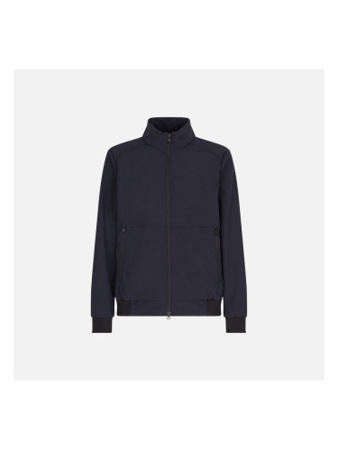 Men's Dark Blue Quilted Jacket Geox Spherica - Mens