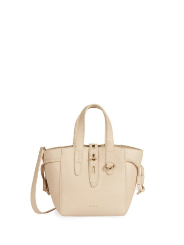 Handbag - FURLA NET MINI TOTE beige