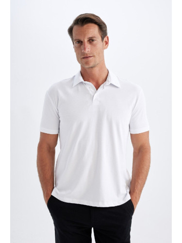 DEFACTO New Regular Fit Short Sleeve Polo T-Shirt