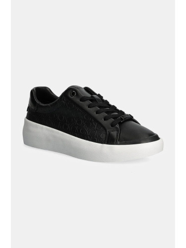 Маратонки Calvin Klein VULC LACE UP MONO MIX в черно HW0HW02212