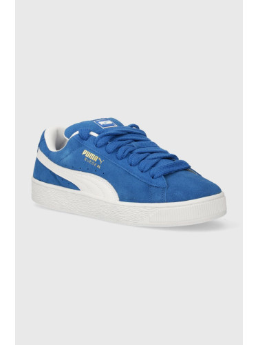 Кожени маратонки Puma Suede XL в синьо 395205 396402