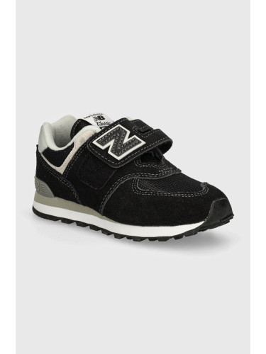 Детски маратонки New Balance 574 в черно PV574EVB