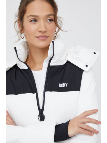 Яке Dkny в бяло със зимна изолация