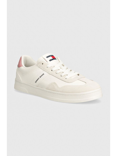 Маратонки Tommy Jeans TJW COURT в бяло EN0EN02552