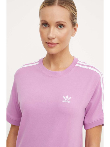 Тениска adidas Originals в розово IY2103