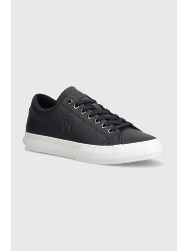 Маратонки Tommy Hilfiger TH HI VULC STREET LOW LTH в тъмносиньо FM0FM05111