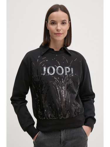 Суичър Joop! в черно с апликация 30043704