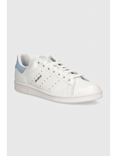 Кожени маратонки adidas Originals Stan Smith в бяло IF6995