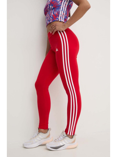 Клин adidas Essentials в червено с десен IY4190