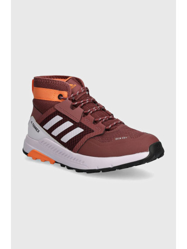 Детски обувки adidas TERREX TERREX TRAILMAKER MID R.RDY в бордо ID0925