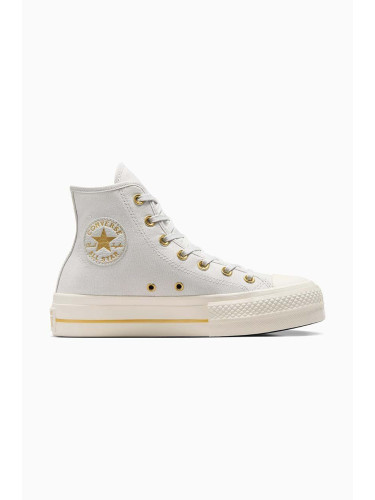 Високи кецове Converse Chuck Taylor All Star Lift в синьо A08237C