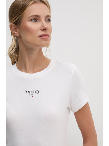 Тениска Tommy Jeans в бяло DW0DW18397