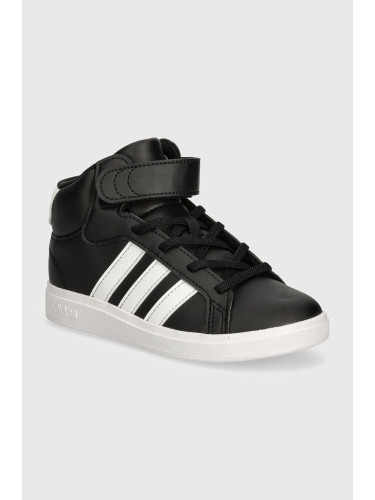 Детски маратонки adidas GRAND COURT MID в черно IE3863