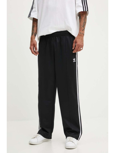 Панталон adidas Originals Adicolor Baggy Fit Firebird Pant в черно със стандартна кройка IZ4801