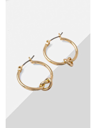 Обици Dkny PE KNOT HOOP 04G00546