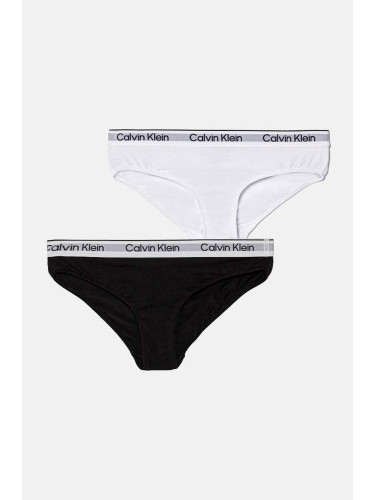 Детски бикини Calvin Klein Underwear (2 броя) в черно G80G800711