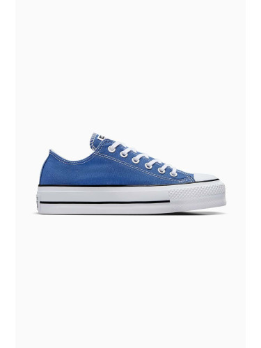 Ниски кецове Converse Chuck Taylor All Star Lift в тъмносиньо A08289C