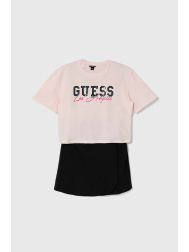 Детски комплект Guess в розово J4YG00 K6YW4