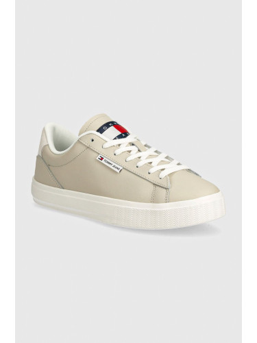 Маратонки Tommy Jeans TJW CUPSOLE SNEAKER ESS в бяло EN0EN02508