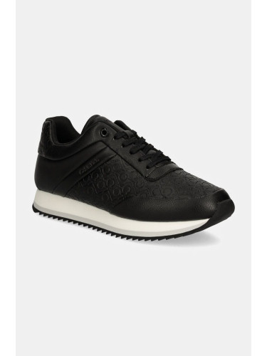 Маратонки Calvin Klein RUNNER LACE UP MONO MIX в черно HW0HW02215