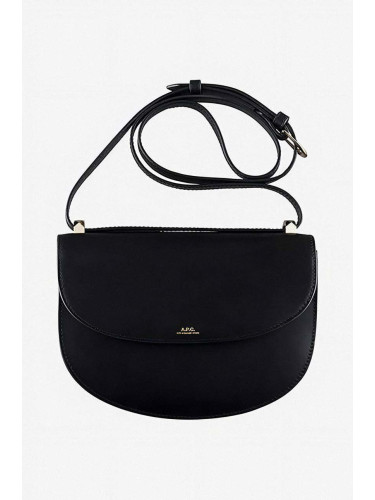 Чанта A.P.C. Sac Geneve PXAWV-F61161 BLACK в черно