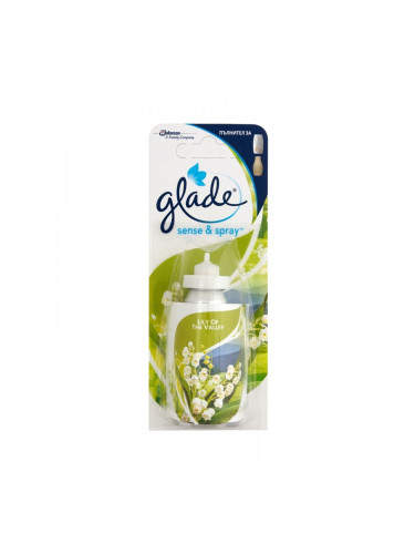 Glade Пълнител за ароматизатор Sense & Spray, момина сълза, 18 ml