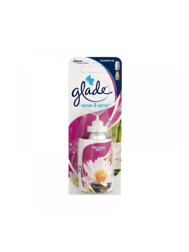 Glade Пълнител за ароматизатор Sense & Spray, релаксиращ зен, 18 ml