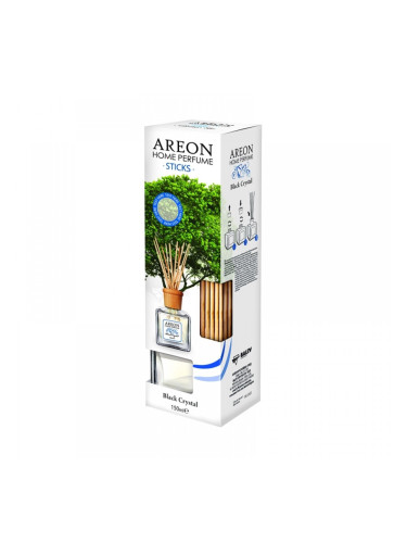 Areon Ароматизатор Home Perfume, пръчици, черен кристал, 150 ml