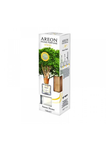 Areon Ароматизатор Home Perfume, пръчици, слънчев дом, 150 ml