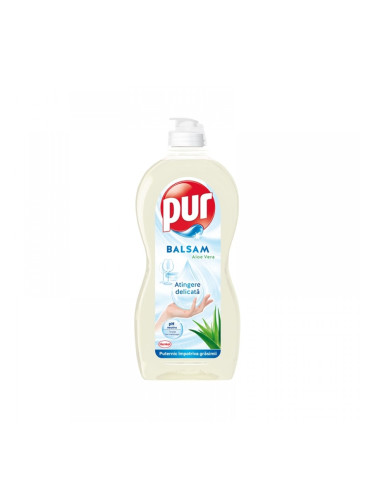 Pur Препарат за миене на съдове Balsam, алое вера, 450 ml