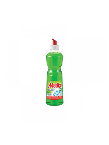 Medix Препарат за миене на съдове Classic, ябълка, 500 ml, зелен