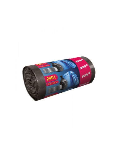 York Торби за смет Strong, 240 L, 10 броя