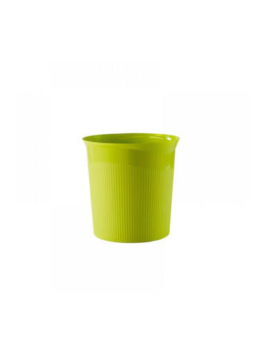 HAN Кош за отпадъци Re-Loop, пластмасов, 13 L, светлозелен