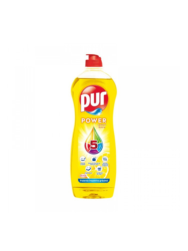 Pur Препарат за миене на съдове Duo Power, лимон, 750 ml