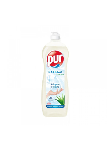 Pur Препарат за миене на съдове Duo Power, алое вера, 750 ml