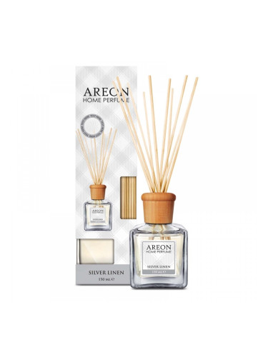 Areon Ароматизатор Home Perfume, пръчици, Silver Linen, 150 ml